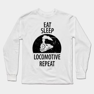 train railwayman trains driver Long Sleeve T-Shirt